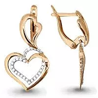 Серьги из золота, артикул LV41561А