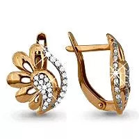 Серьги из золота, артикул LV41547А