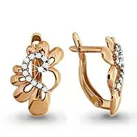 Серьги, золото, артикул LV41546А