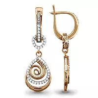 Серьги, золото, артикул LV41517А