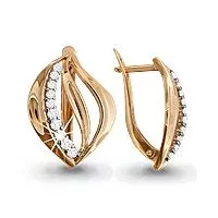 Серьги, золото, артикул LV41504А