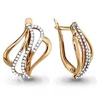 Серьги, золото, артикул LV41501А