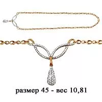 Колье из золота, артикул LV71448А