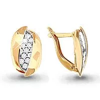 Серьги, артикул LV41364А, золото