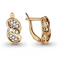 Серьги из золота, артикул LV41359А