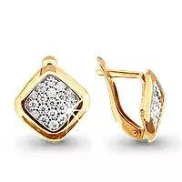 Серьги, золото, артикул LV41351А