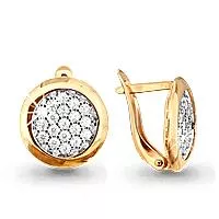Серьги из золота, артикул LV41350А