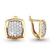 Серьги, артикул LV41349А, золото