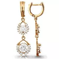 Серьги из золота, артикул LV41322А