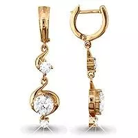 Серьги, артикул LV41320, золото