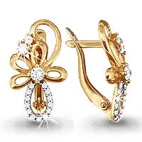 Серьги, золото, артикул LV41316А