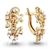 Серьги из золота, артикул LV41311А