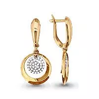 Серьги из золота, артикул LV41308А