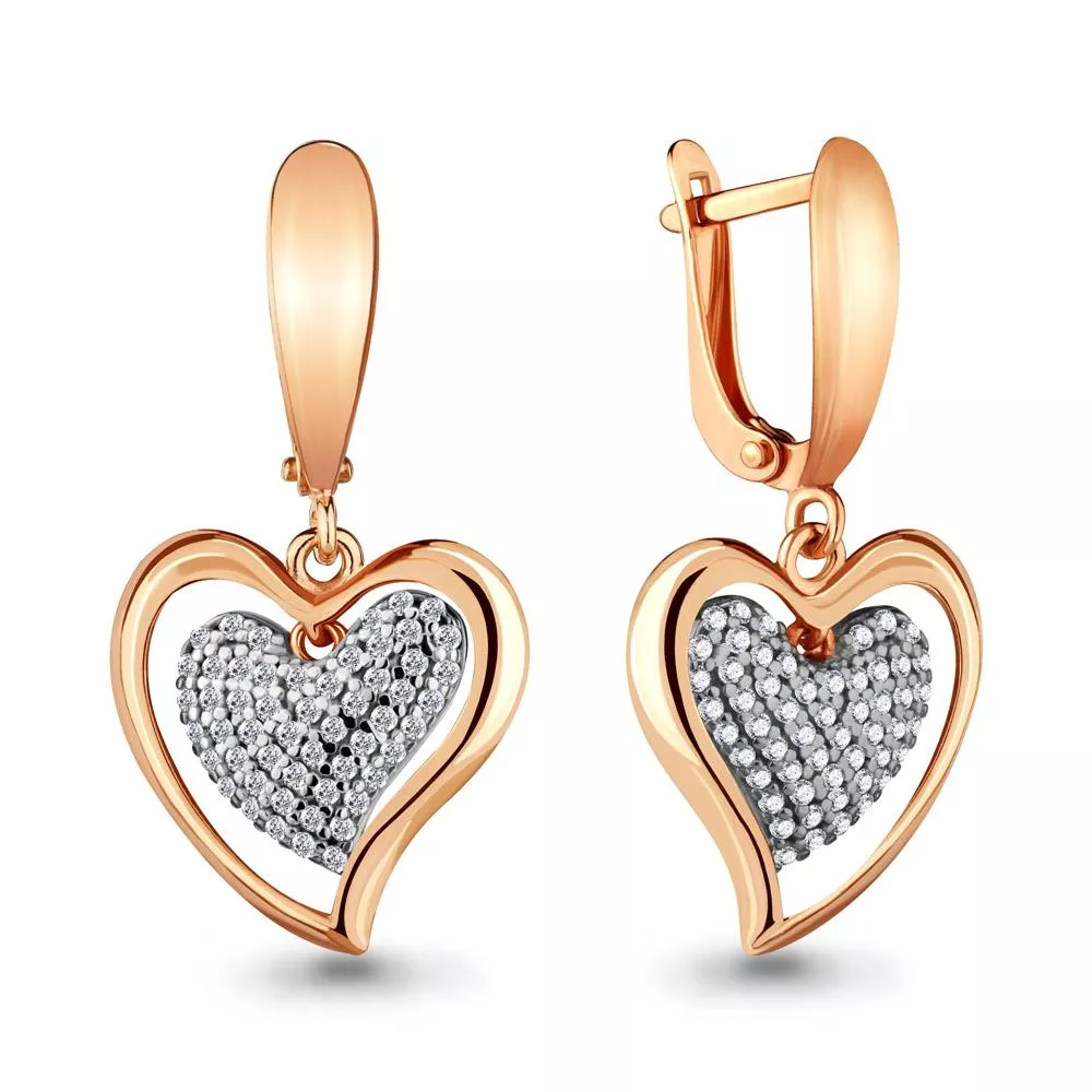 Серьги, артикул LV41306А, золото