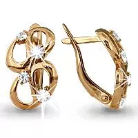 Серьги из золота, артикул LV41302А