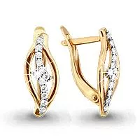 Серьги, золото, артикул LV41300А