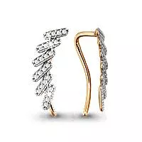 Серьги, артикул LV41270А, золото