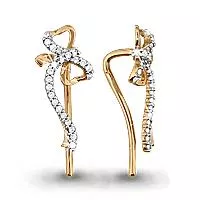 Серьги из золота, артикул LV41261А