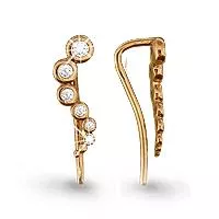 Серьги, золото, артикул LV41256А