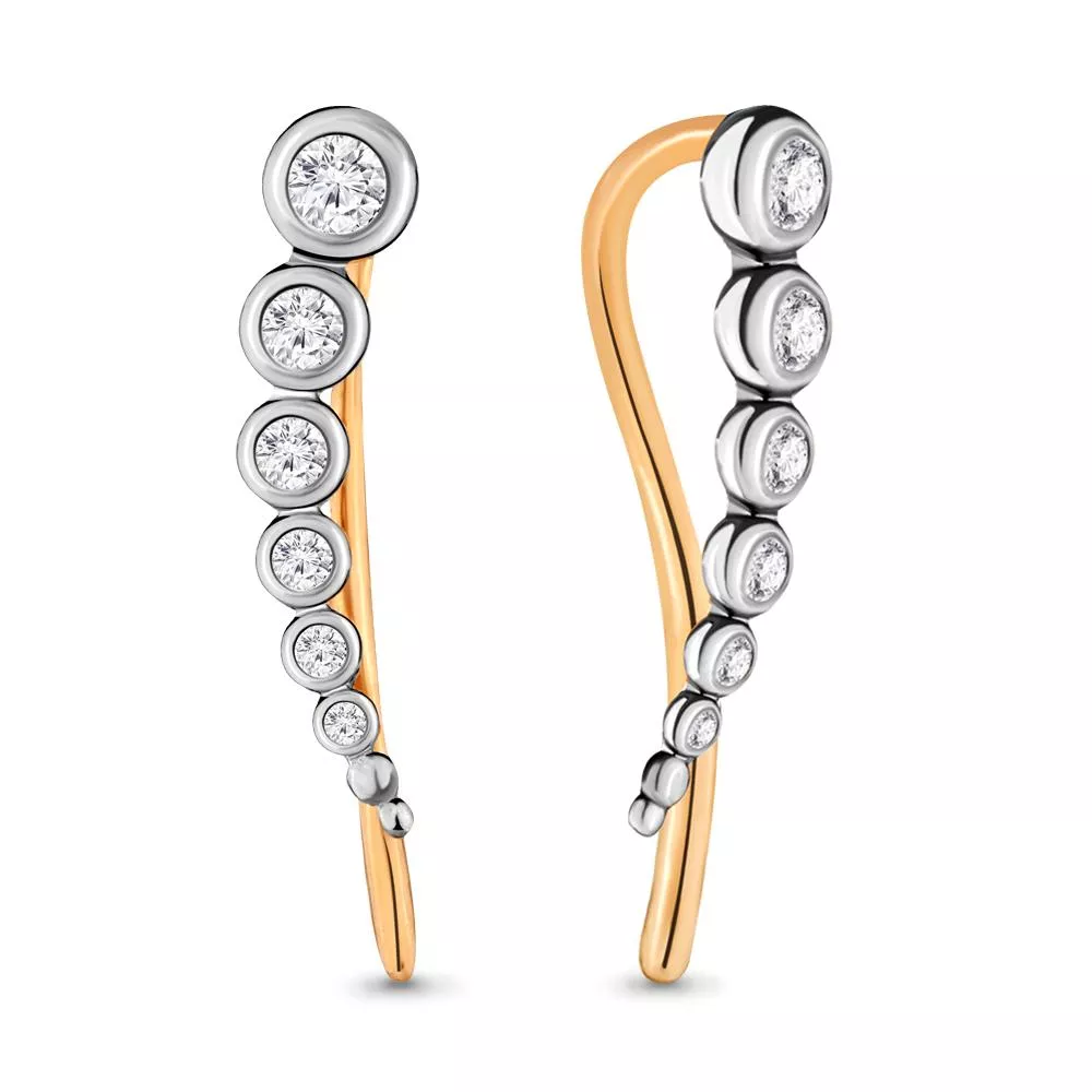 Серьги из золота, артикул LV41255А