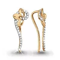 Серьги, артикул LV41254А, золото