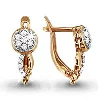 Серьги, артикул LV41198А, золото