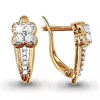 Серьги из золота, артикул LV41197А