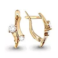 Серьги, артикул LV41190, золото