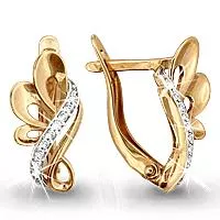 Серьги, золото, артикул LV41171А