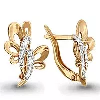 Серьги, золото, артикул LV41167А