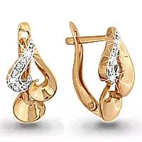 Серьги, золото, артикул LV41164А