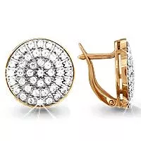 Серьги из золота, артикул LV41162А