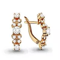 Серьги, артикул LV41160А, золото