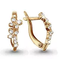 Серьги из золота, артикул LV41159А
