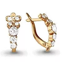 Серьги, артикул LV41155А, золото