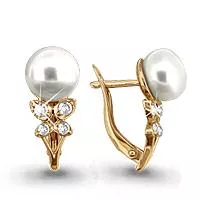 Серьги, артикул LV41132А, золото