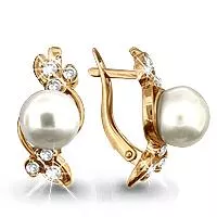 Серьги, артикул LV41128А, золото