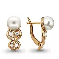 Серьги из золота, артикул LV41127А