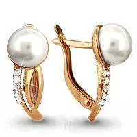 Серьги, артикул LV41122А, золото