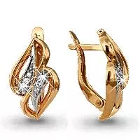 Серьги, артикул LV41068А, золото