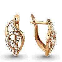 Серьги из золота, артикул LV41064А