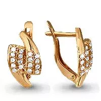 Серьги из золота, артикул LV41061А