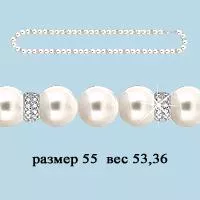 Колье из серебра, артикул LV79500412А