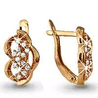 Серьги из золота, артикул LV41052А