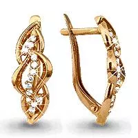 Серьги из золота, артикул LV41045А