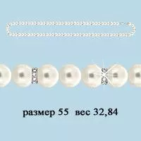 Колье, артикул LV79490412А, серебро