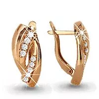 Серьги, артикул LV41017А, золото