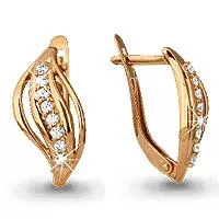 Серьги, золото, артикул LV40994А