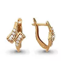 Серьги из золота, артикул LV40989А