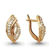 Серьги из золота, артикул LV40986А